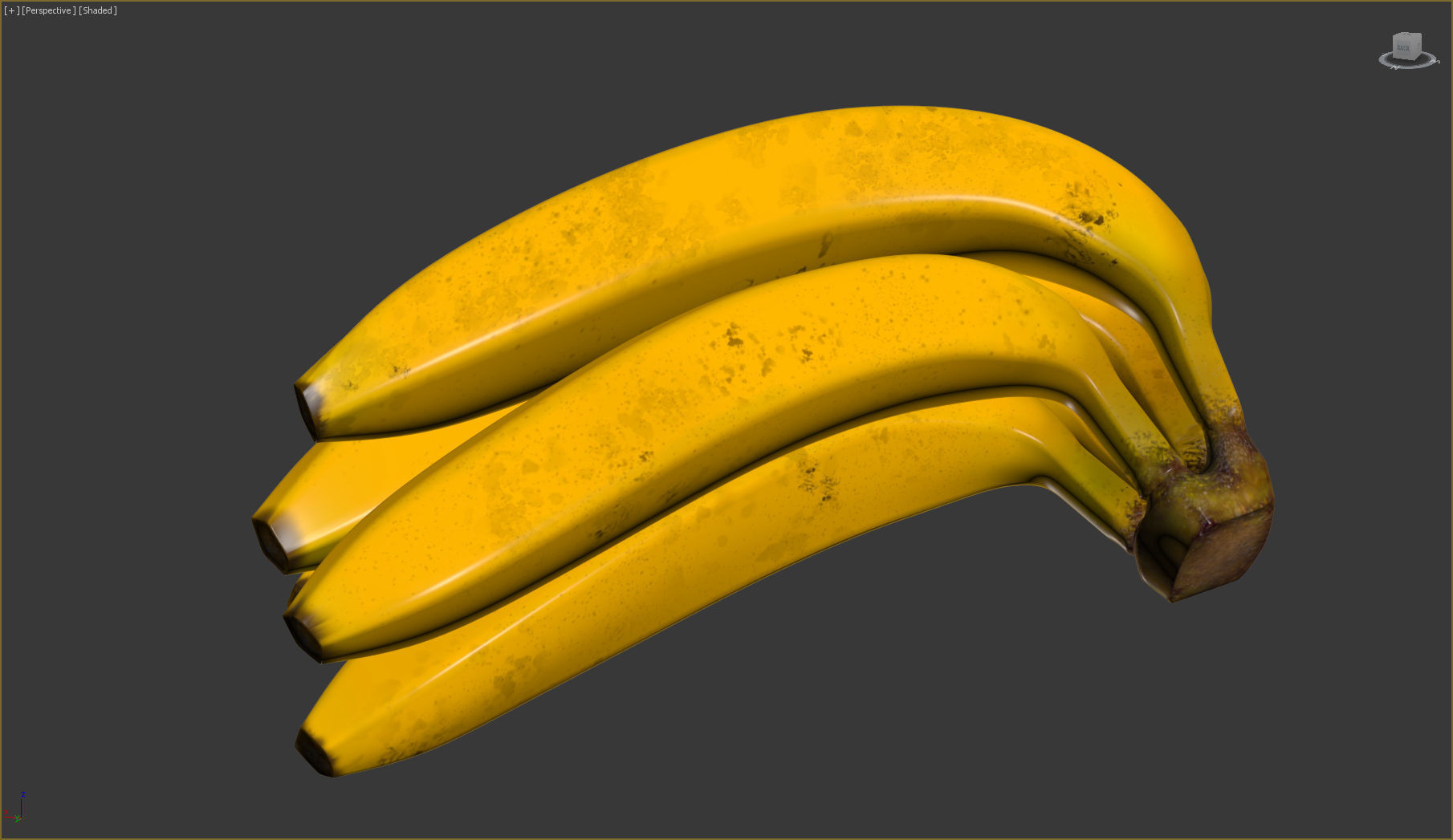 Fruits fruit bowl with oranges and pineapples 3D model_5