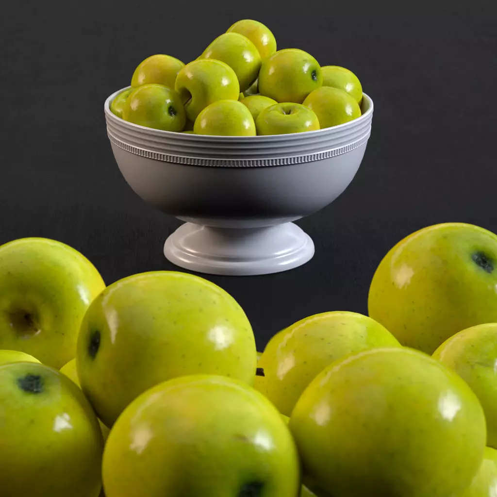 Apples apple 3D model_0