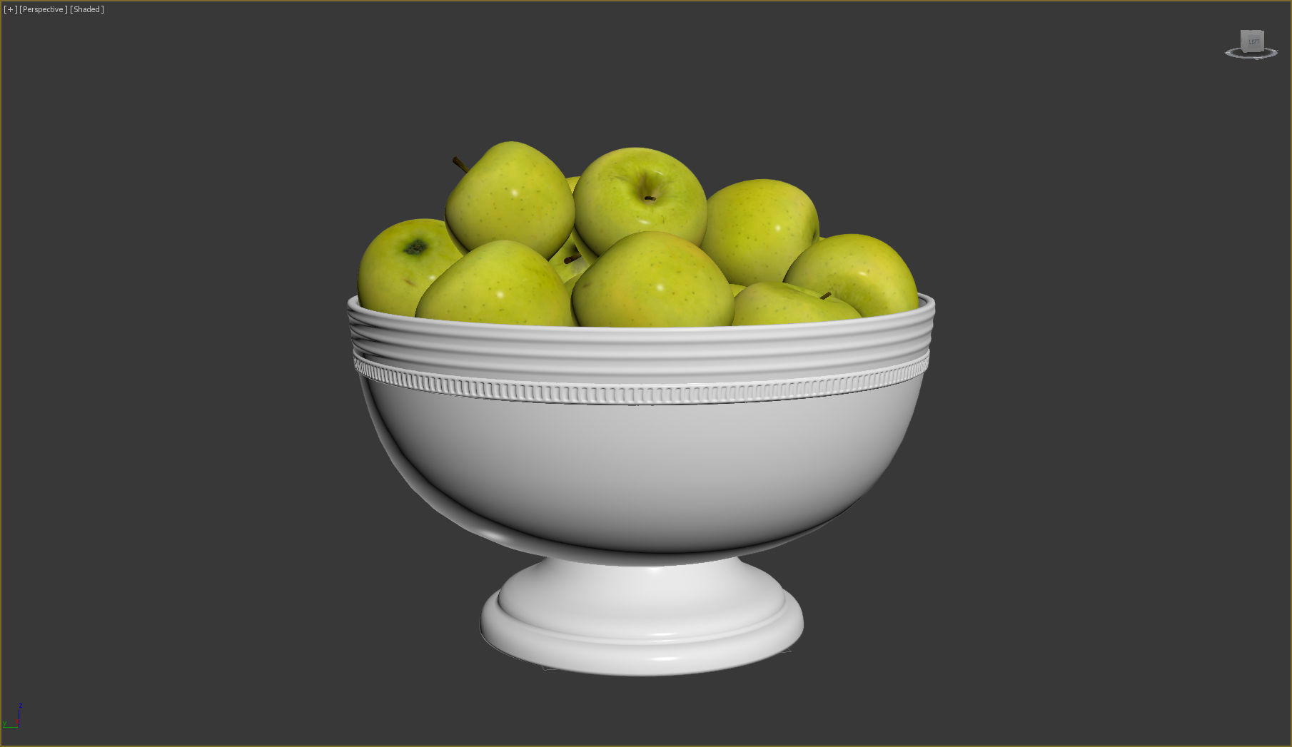 Apples apple 3D model_2