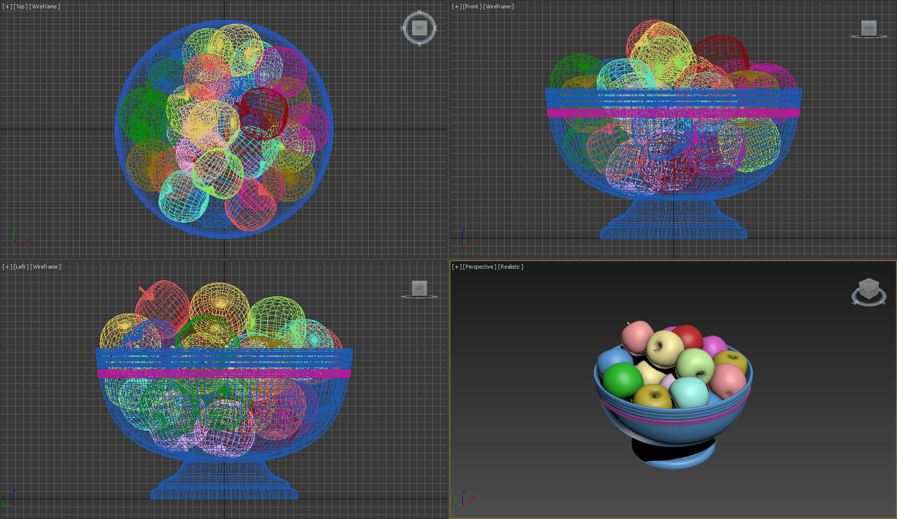 Apples apple 3D model_3