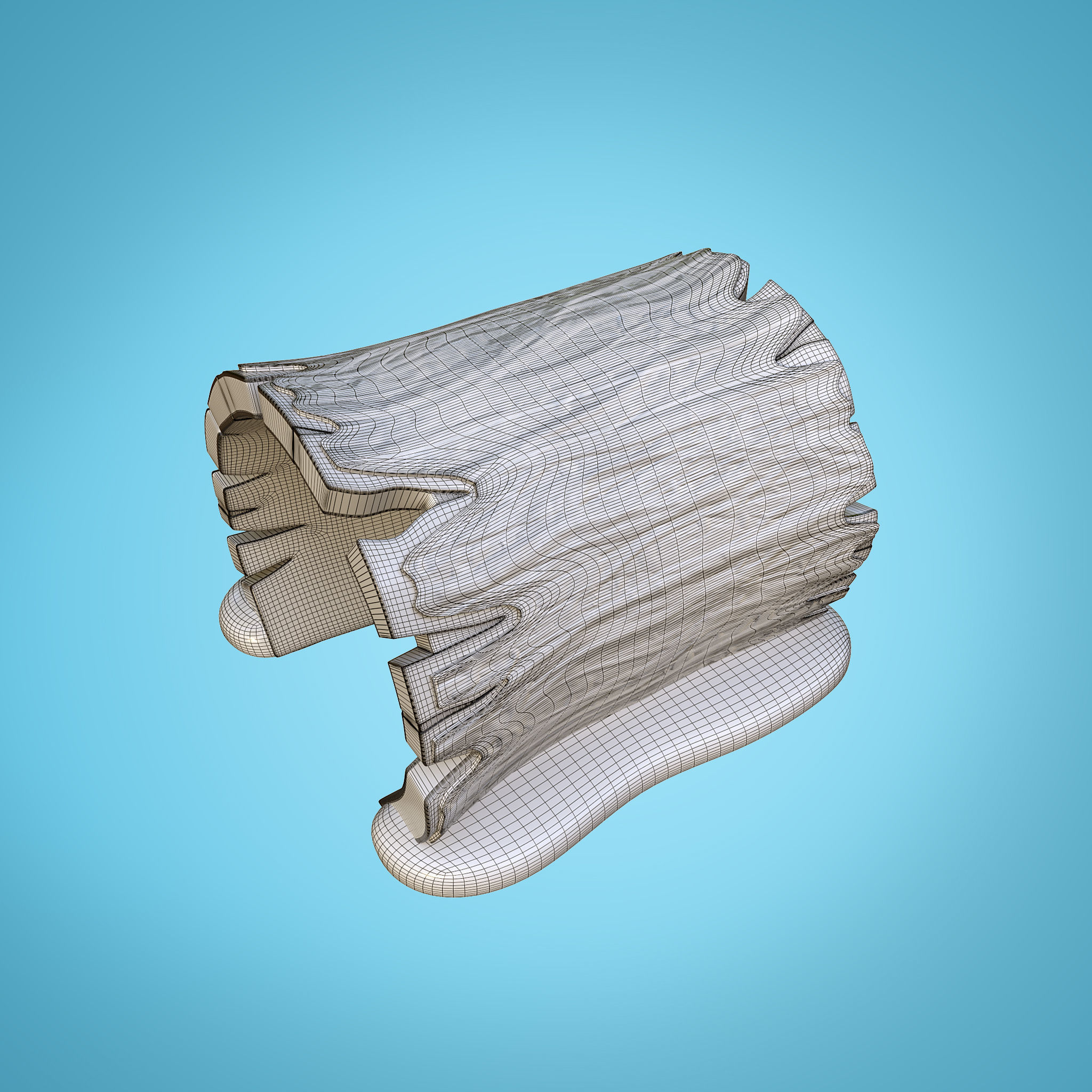 3D model Log 3D model_4