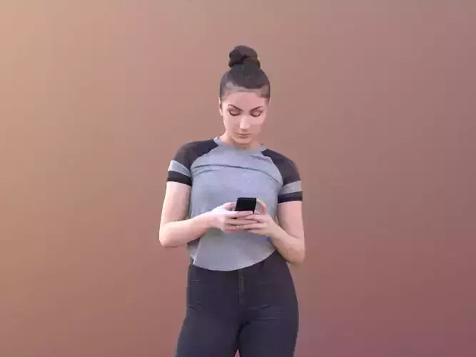 Sheona 10447 - Chatting Casual Girl