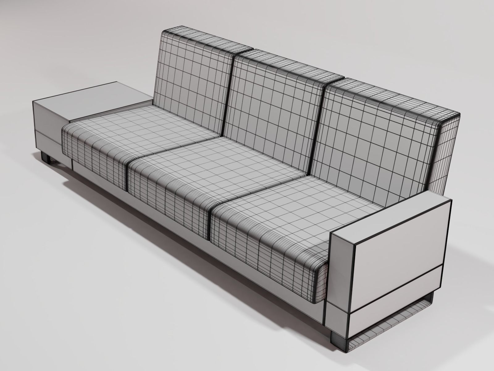 Sofa modern 3D model_8