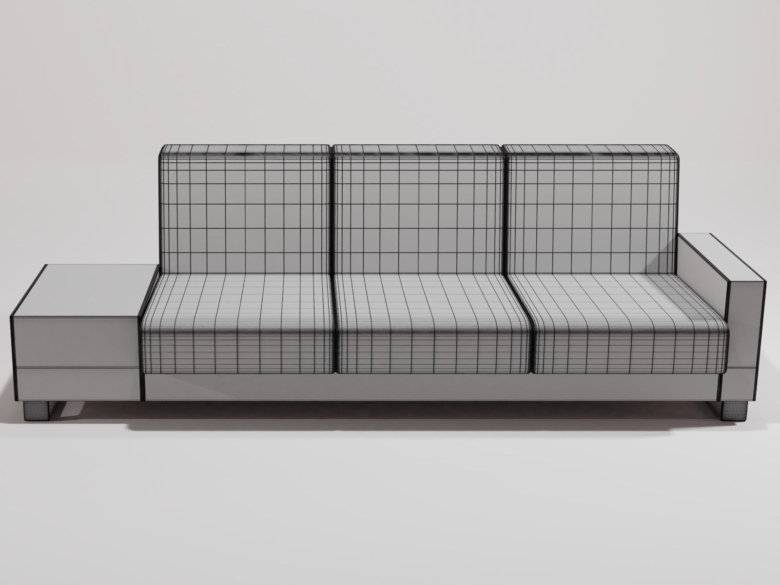 Sofa modern 3D model_9