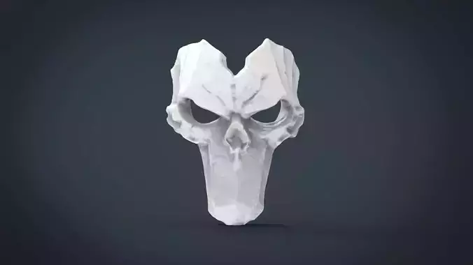 Darksiders Horsemen Death Mask model  for 3d printing 3D print model