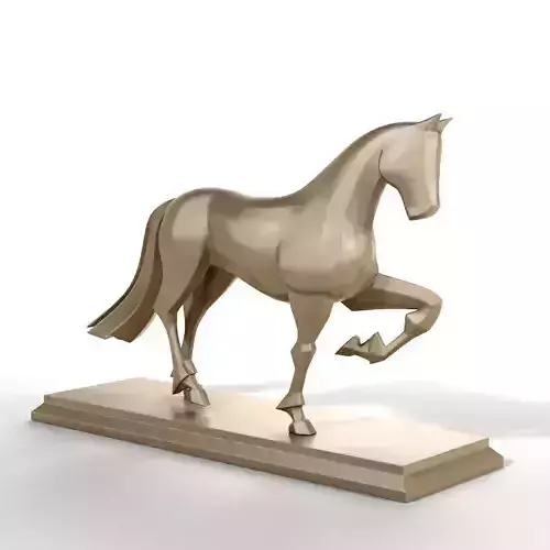 Horse statue
