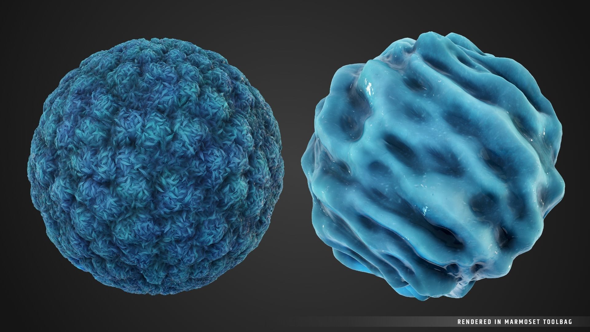 Stylized FrozenCave Material Pack Texture_2