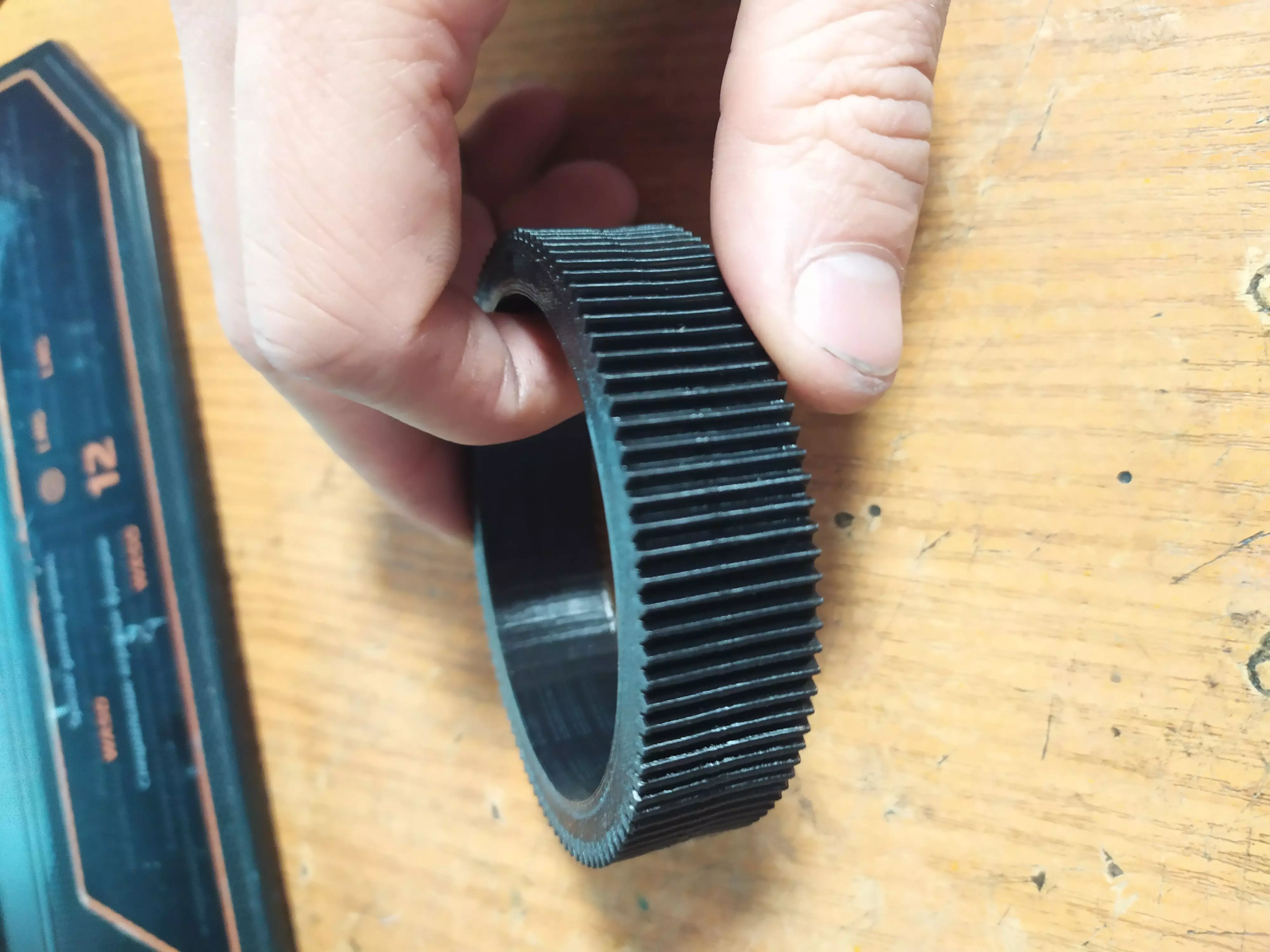 Cinematics DSLR Lens Follow Focus Gear Ring 65mm Inner Diameter 3D print model