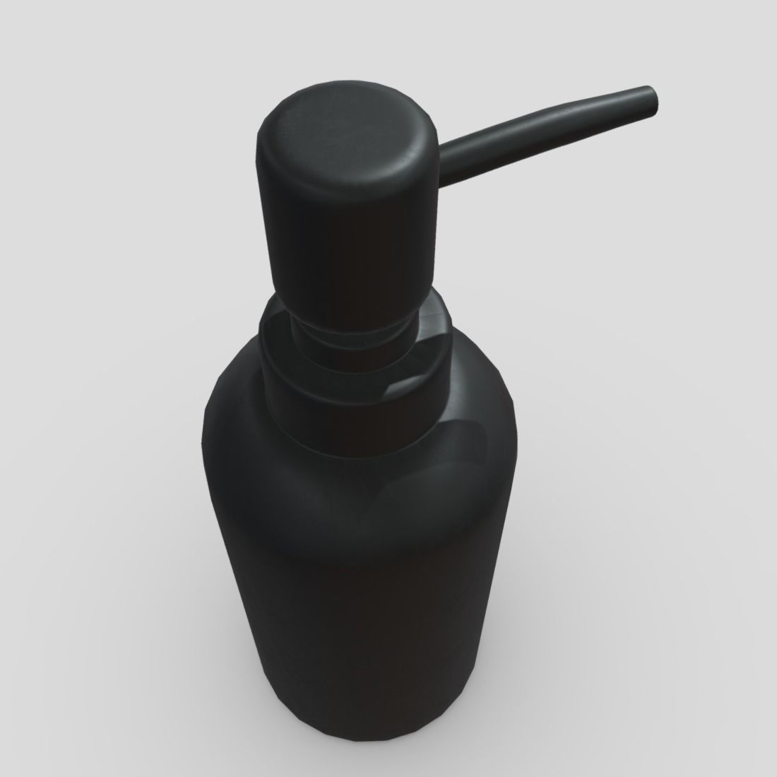 Soap Dispenser Low-poly 3D model_10