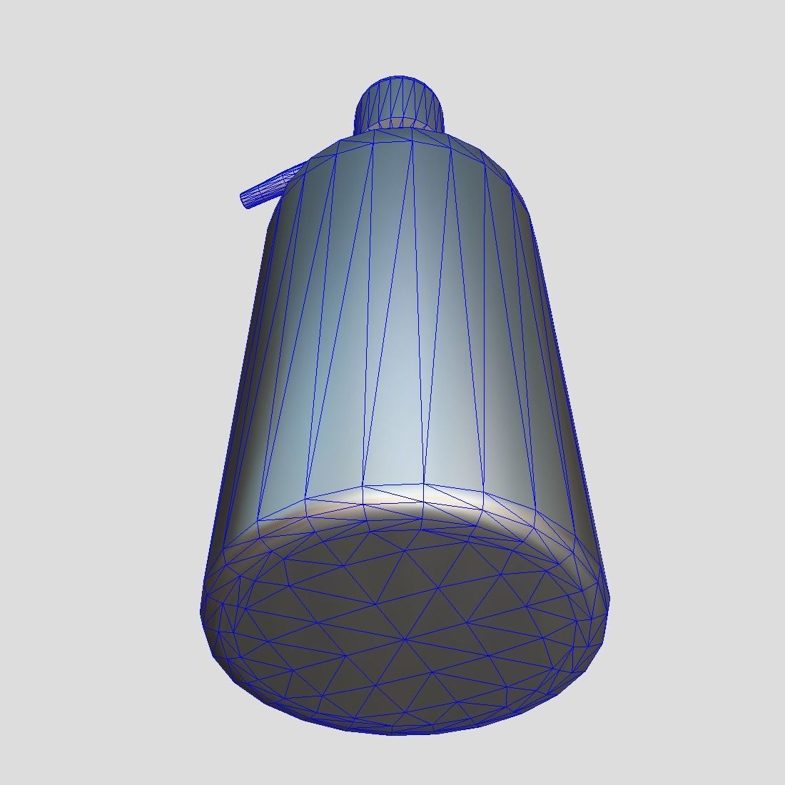 Soap Dispenser Low-poly 3D model_6