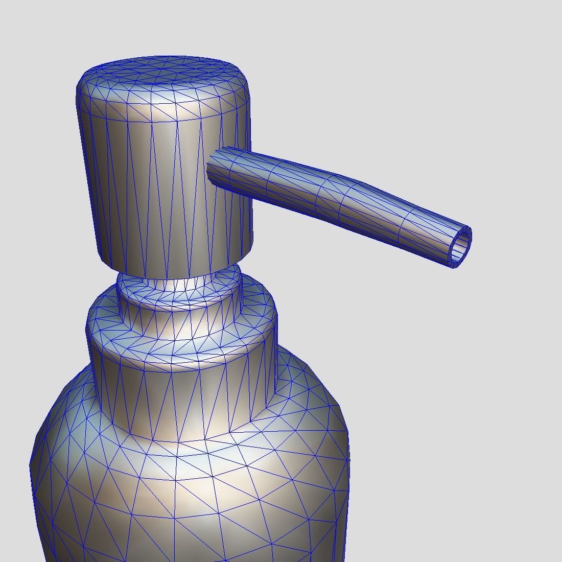 Soap Dispenser Low-poly 3D model_13