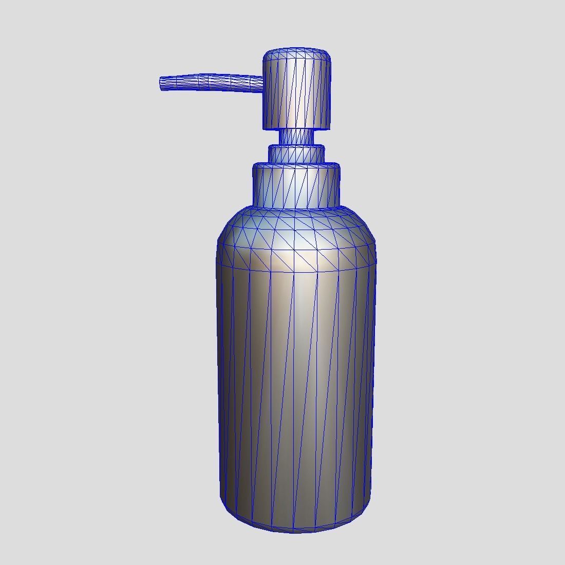 Soap Dispenser Low-poly 3D model_3