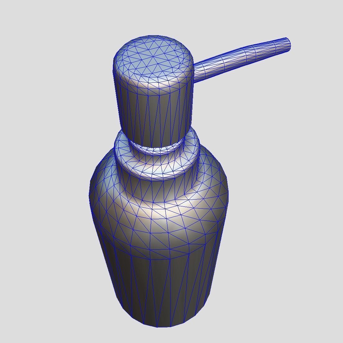 Soap Dispenser Low-poly 3D model_11