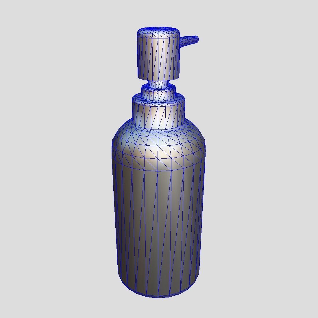 Soap Dispenser Low-poly 3D model_9