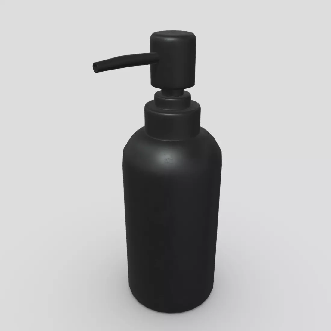 Soap Dispenser Low-poly 3D model_0