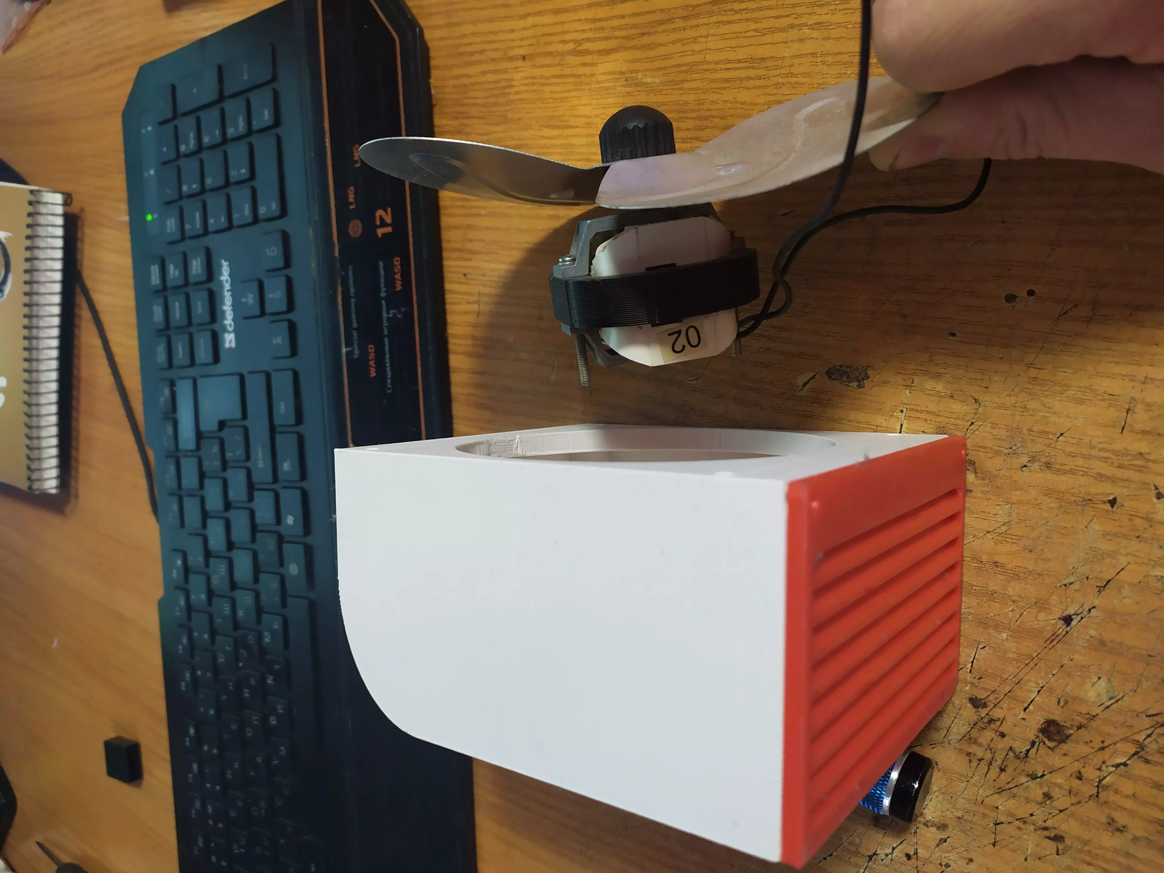 Flap Ventilation System For 129-155mm prop diameter 3D print model_0