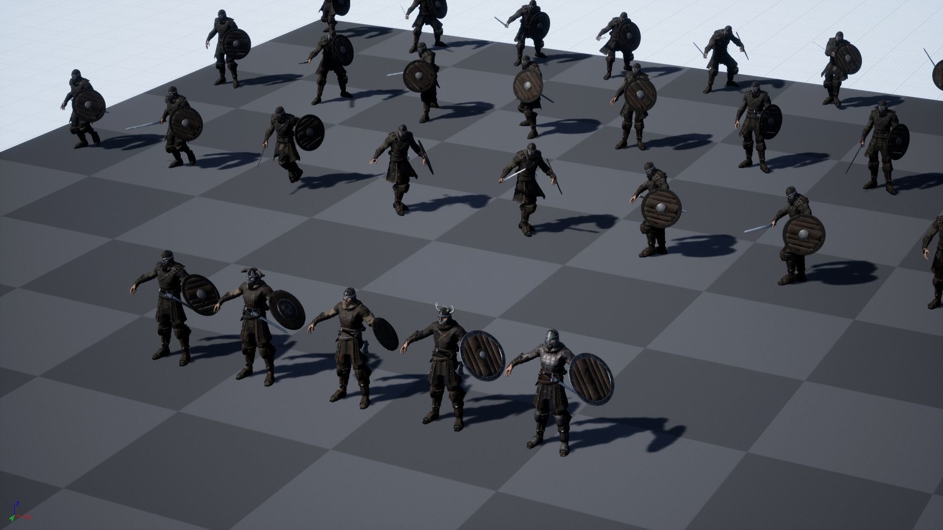 Vikings pack Low-poly 3D model_33