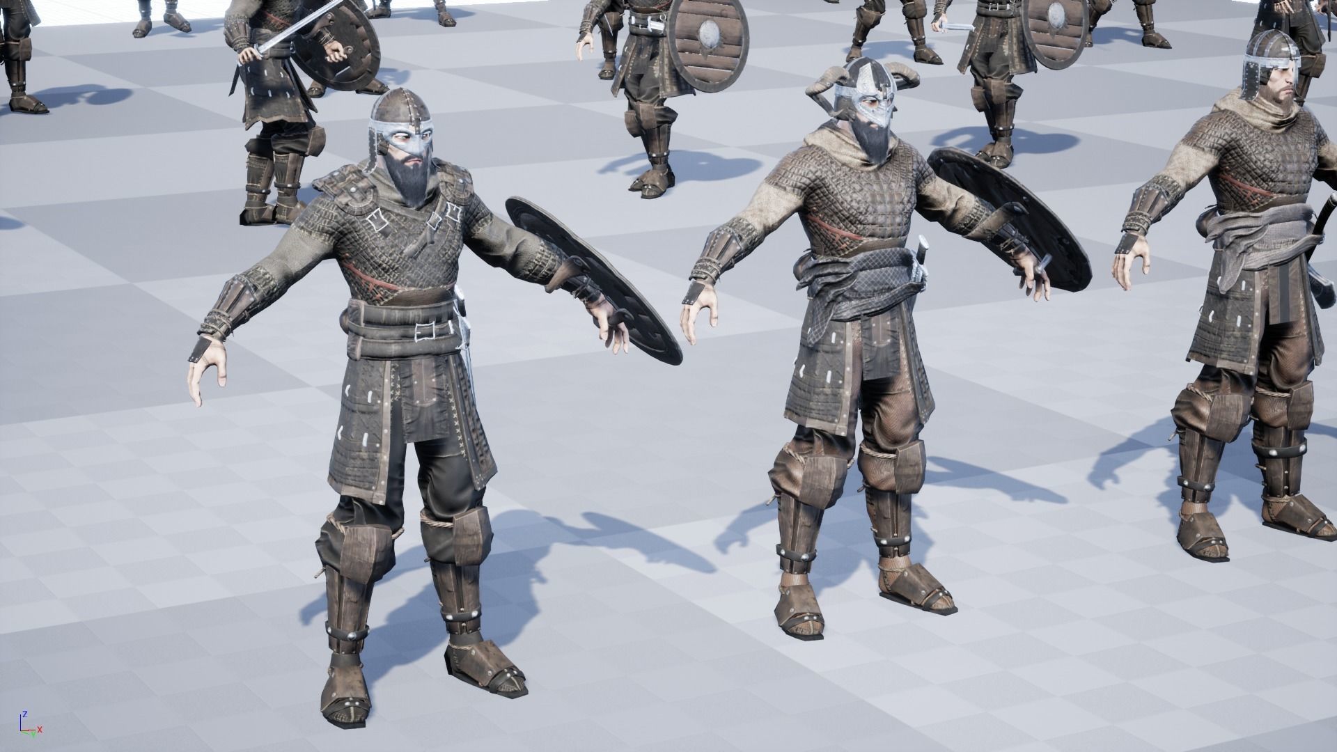 Vikings pack Low-poly 3D model_18