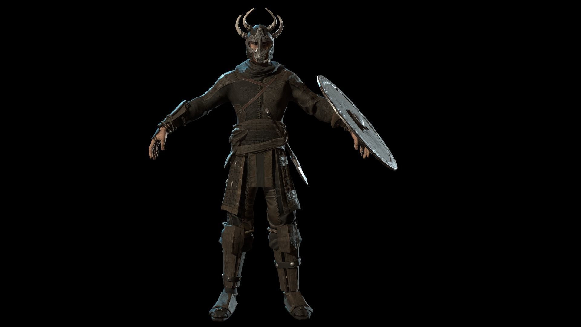 Vikings pack Low-poly 3D model_21