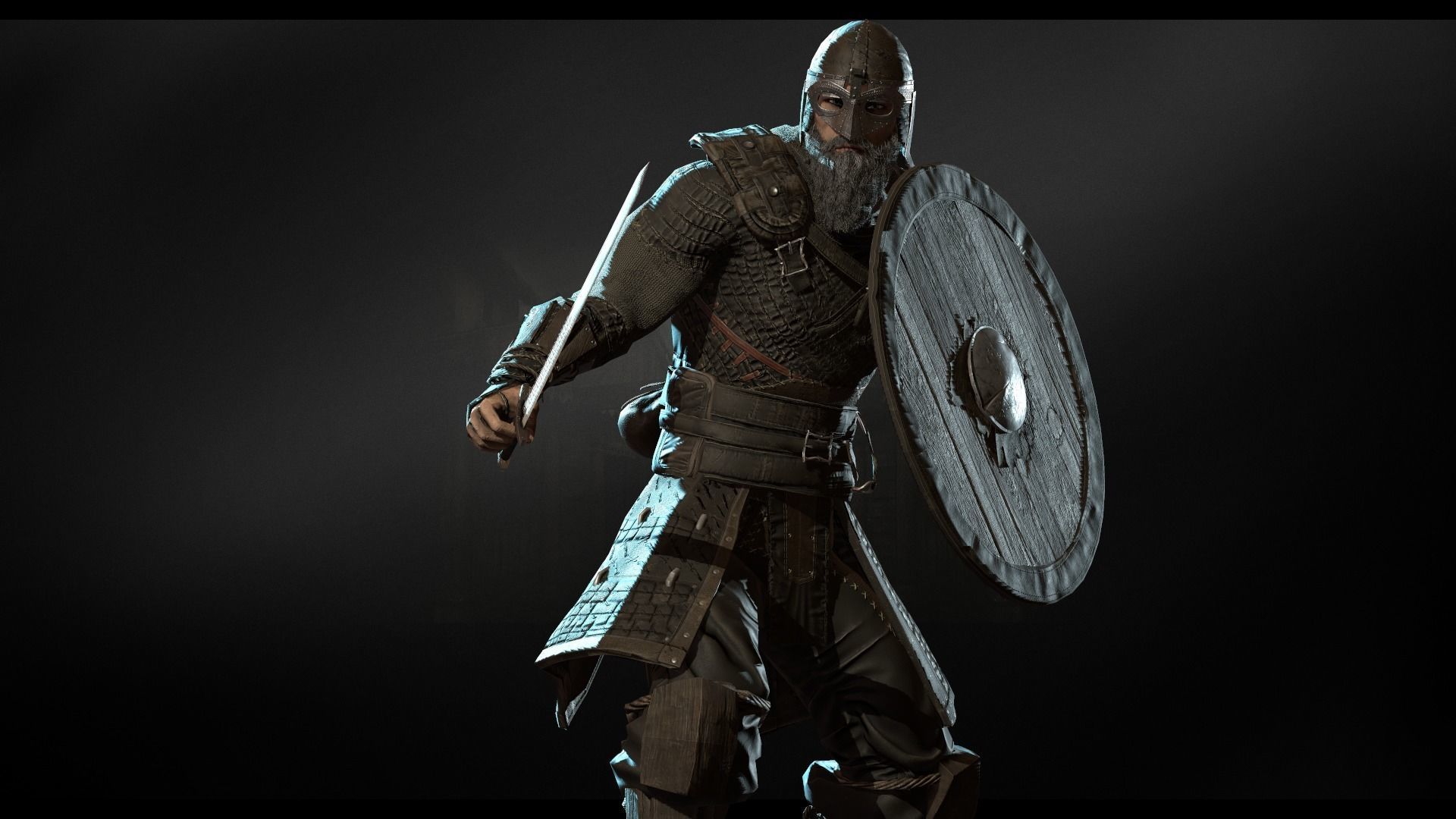 Vikings pack Low-poly 3D model_32