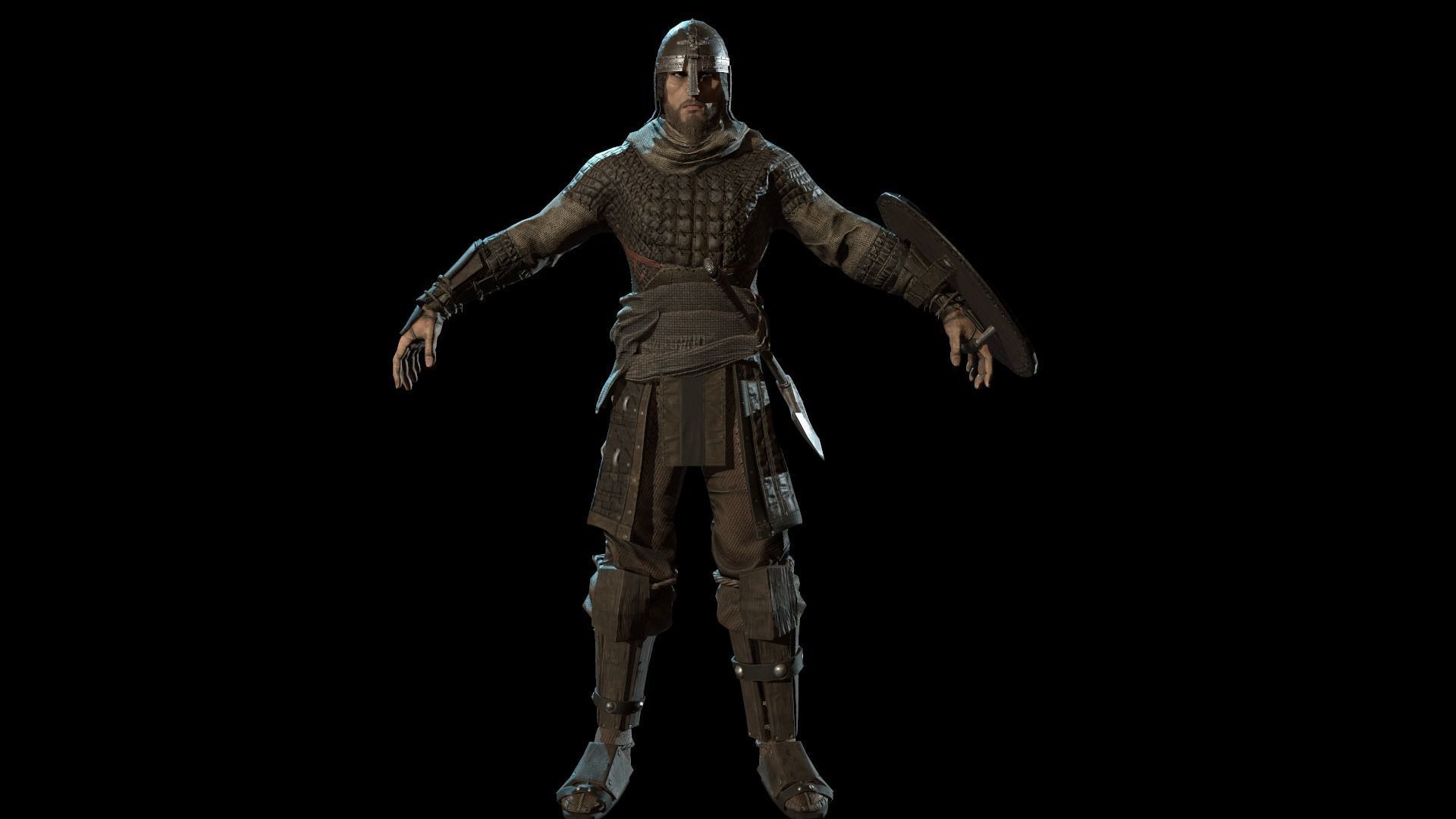 Vikings pack Low-poly 3D model_15