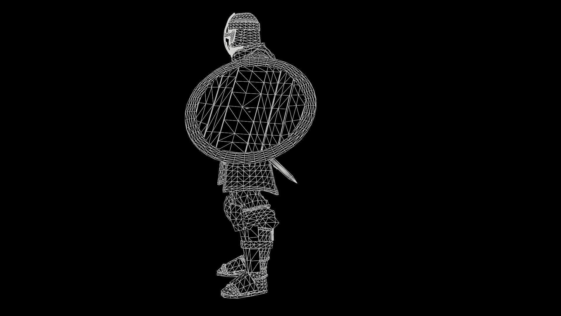 Vikings pack Low-poly 3D model_10