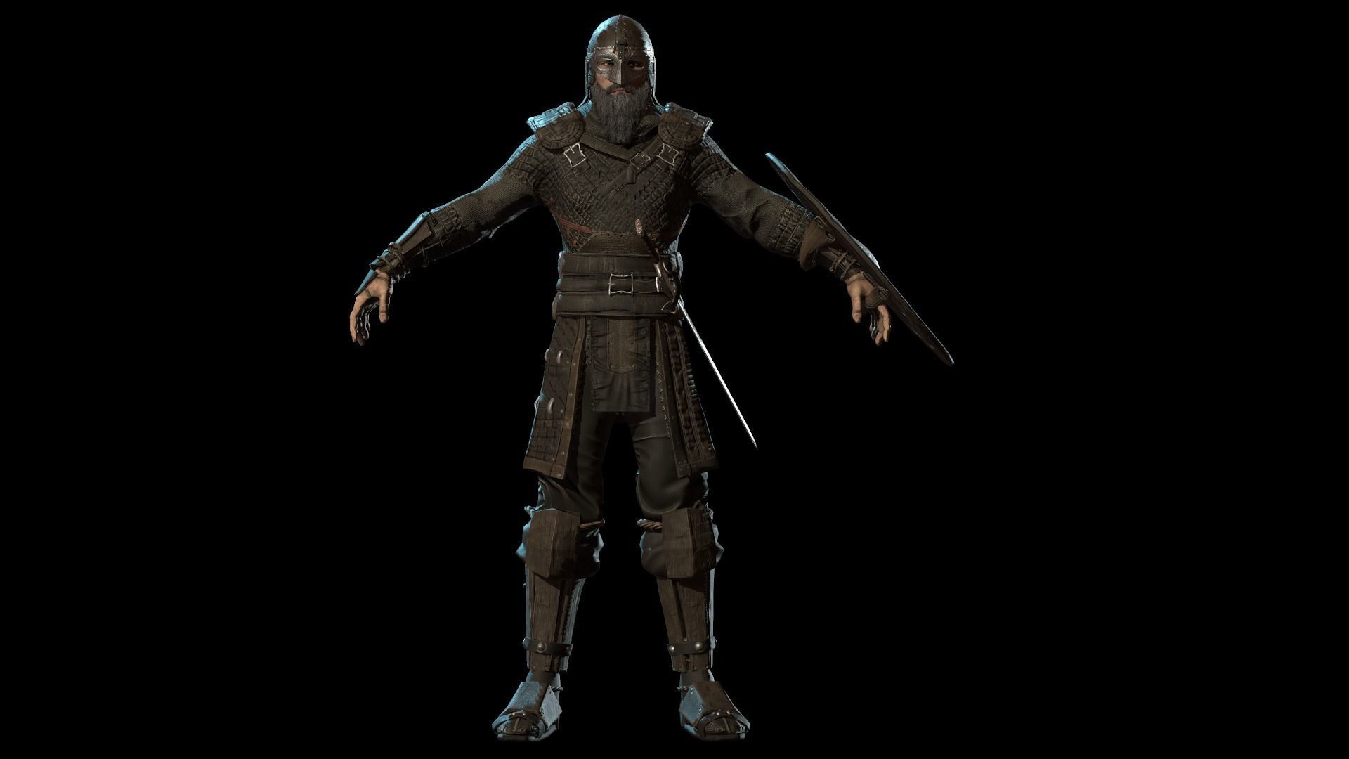 Vikings pack Low-poly 3D model_23