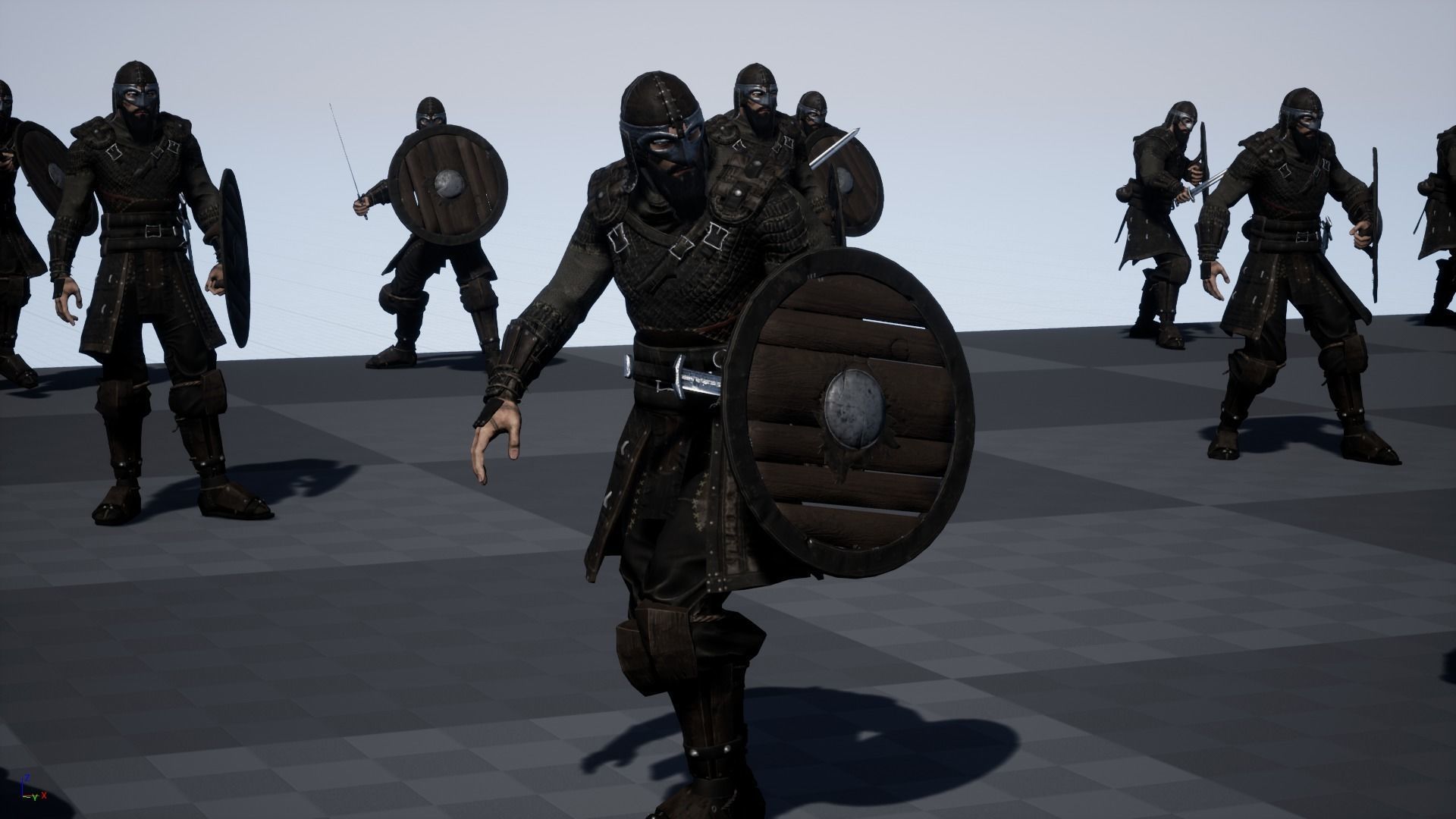 Vikings pack Low-poly 3D model_25