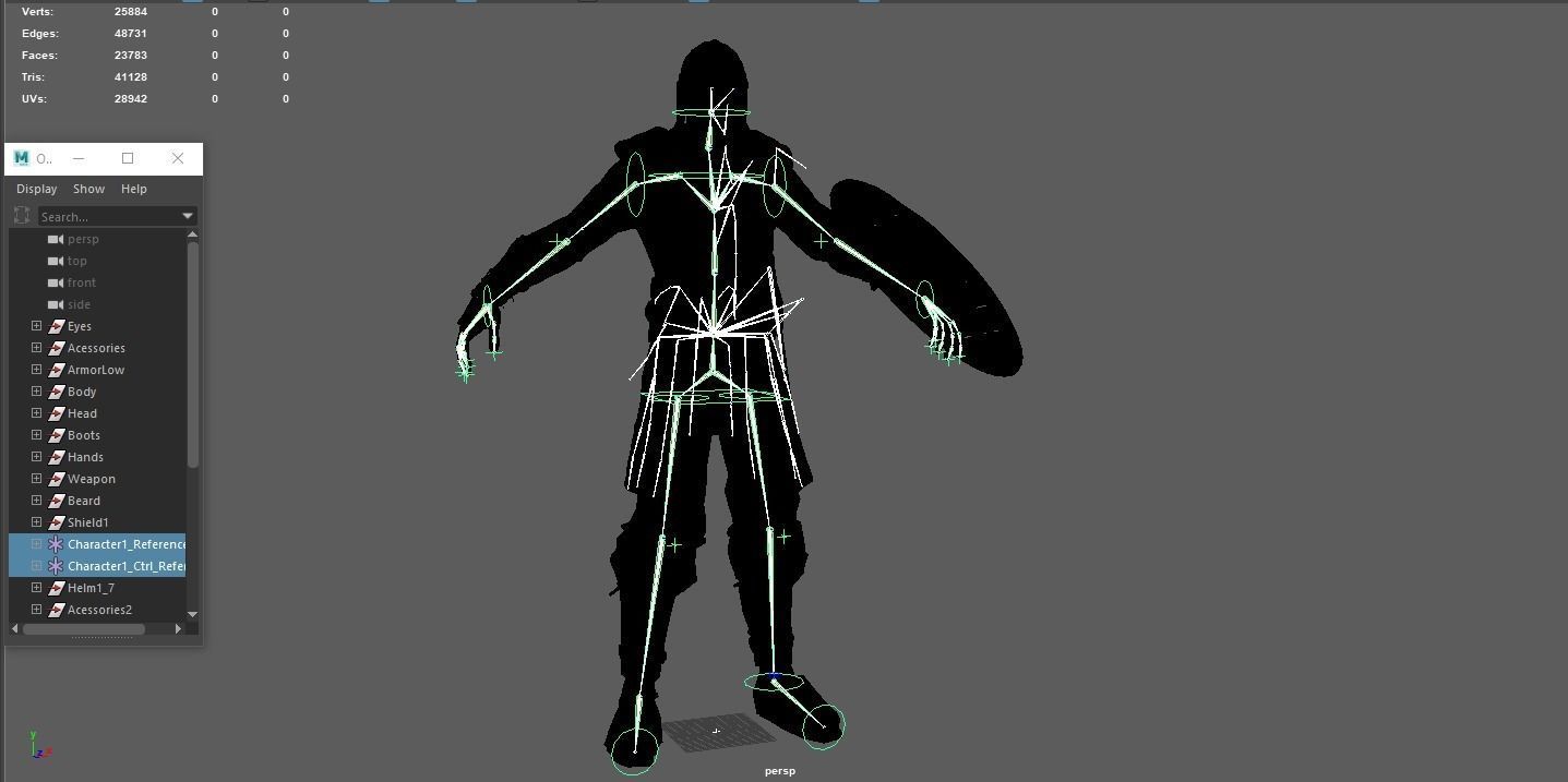 Vikings pack Low-poly 3D model_34