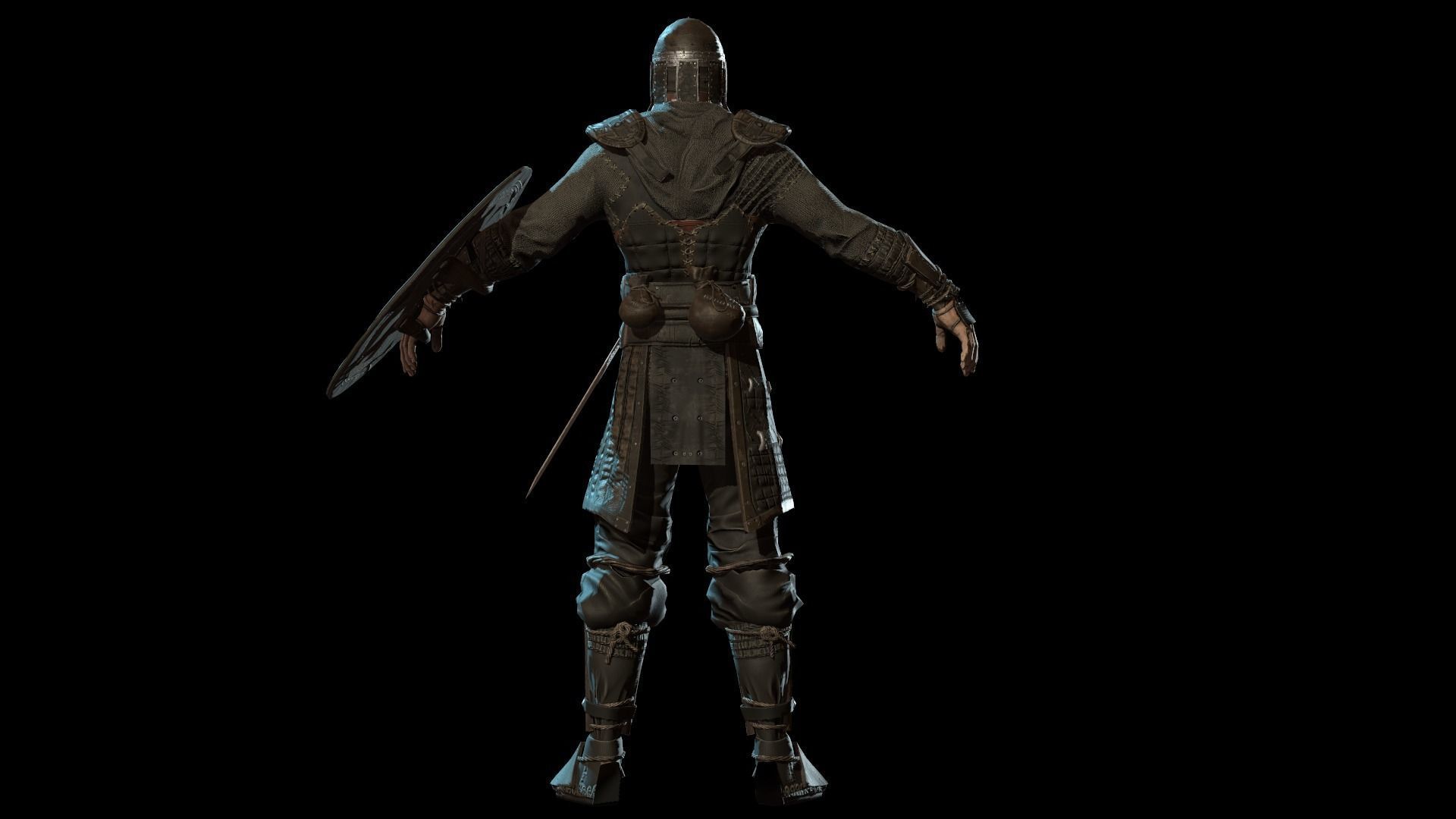 Vikings pack Low-poly 3D model_26