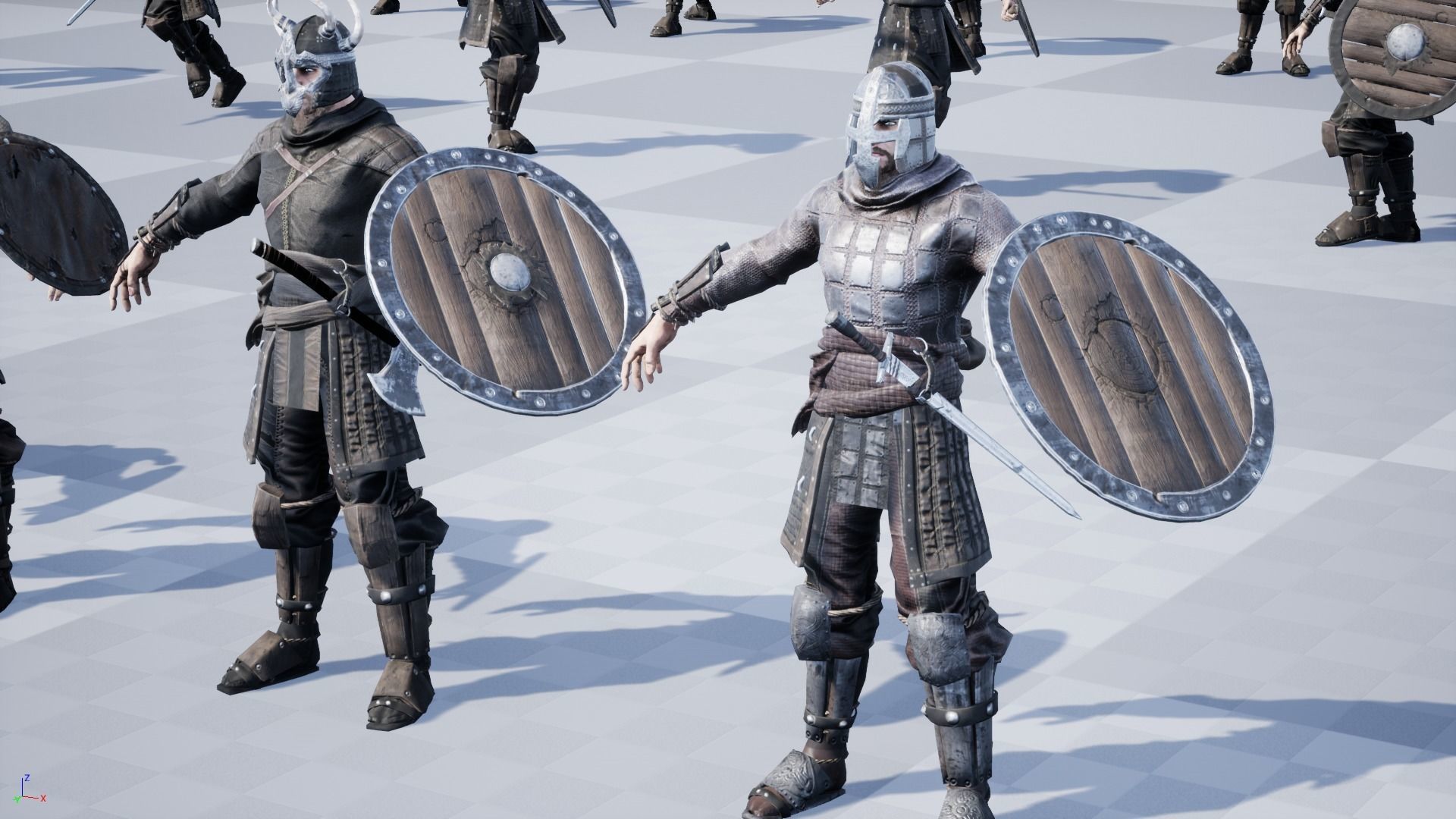 Vikings pack Low-poly 3D model_19