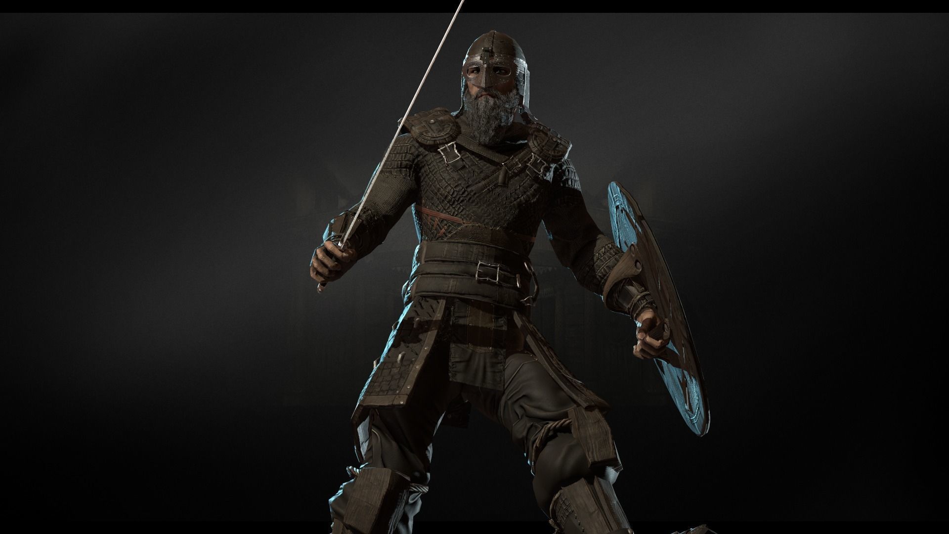 Vikings pack Low-poly 3D model_39