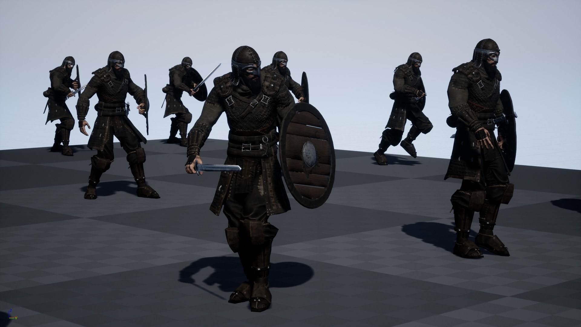 Vikings pack Low-poly 3D model_22