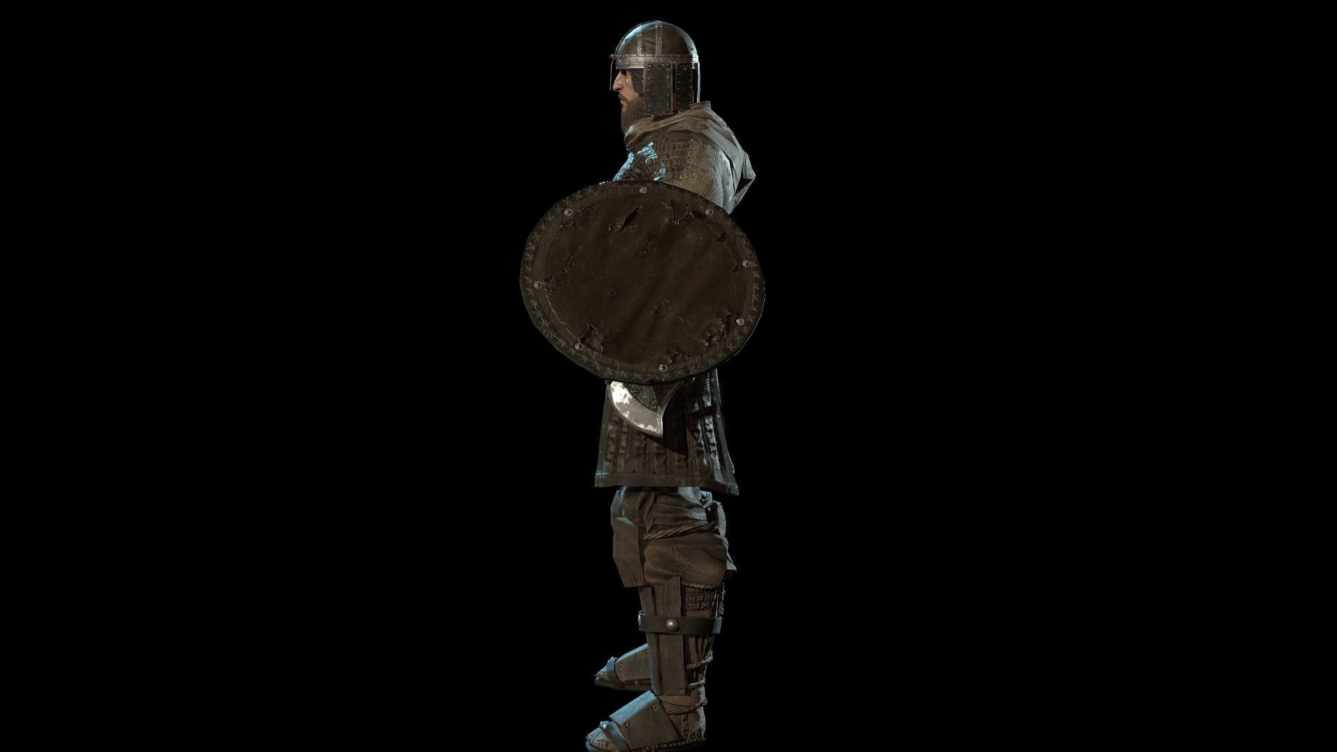 Vikings pack Low-poly 3D model_16