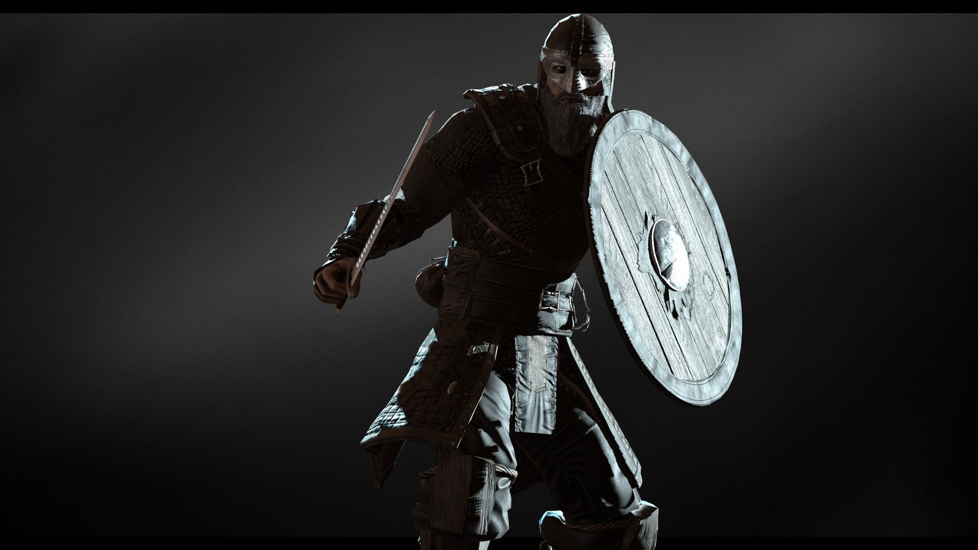 Vikings pack Low-poly 3D model_40