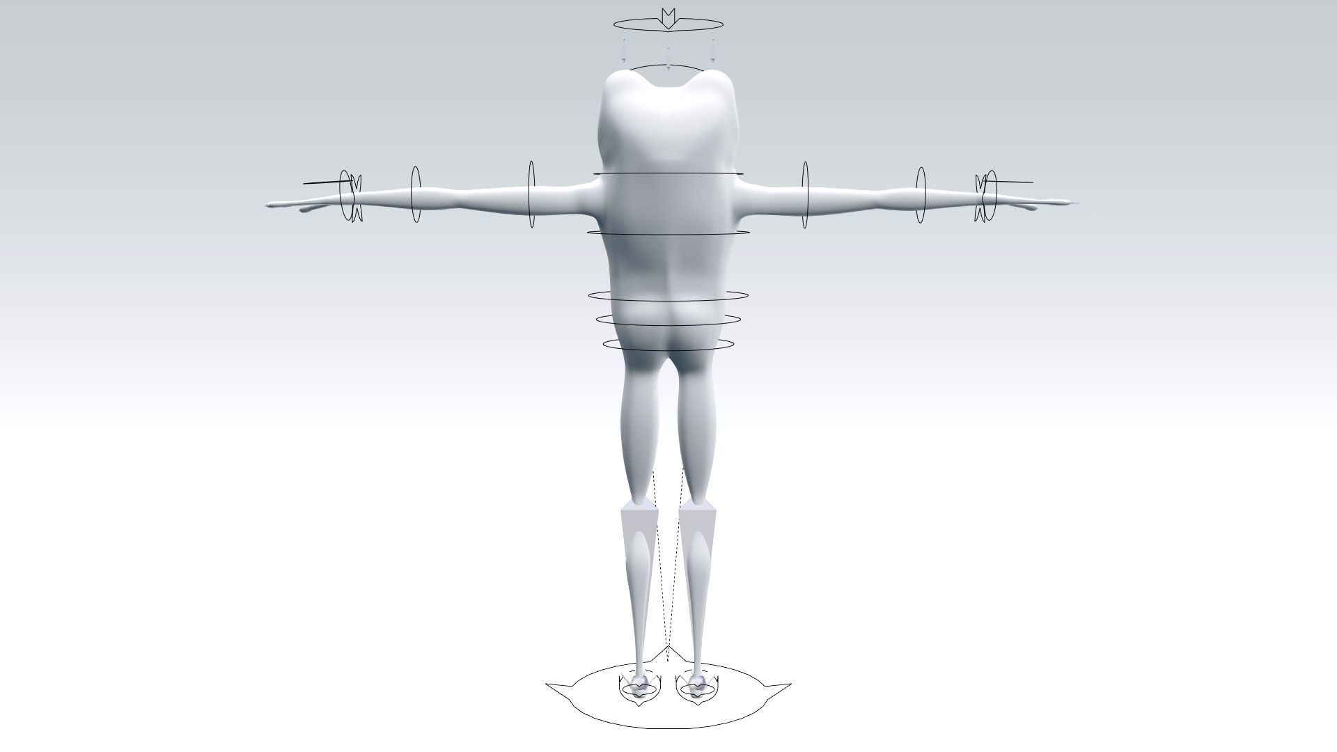 Cartoon frog 3D model_7