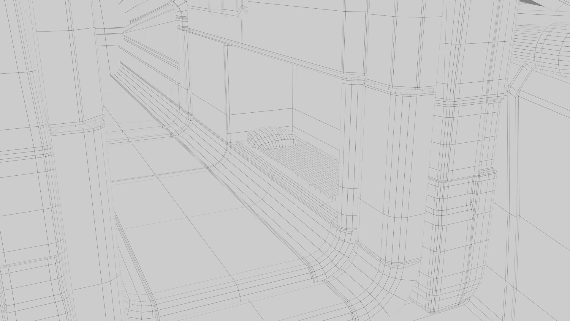 Venom X Spaceship  Low-poly 3D model_7