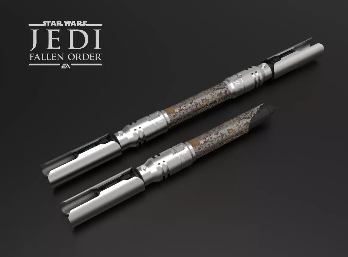 Cal Kestis Lightsaber - Jedi Fallen Order 3D print model_0