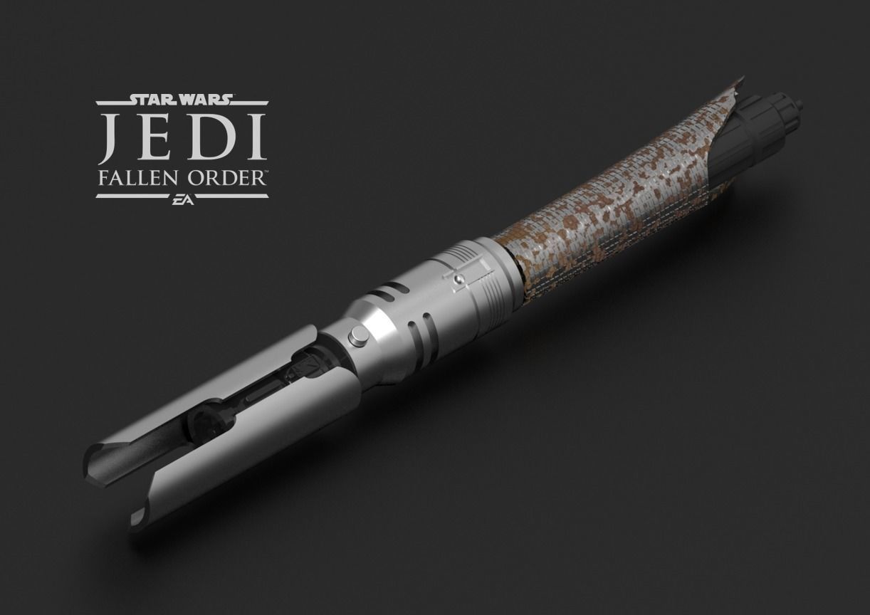 Cal Kestis Lightsaber - Jedi Fallen Order 3D print model_2