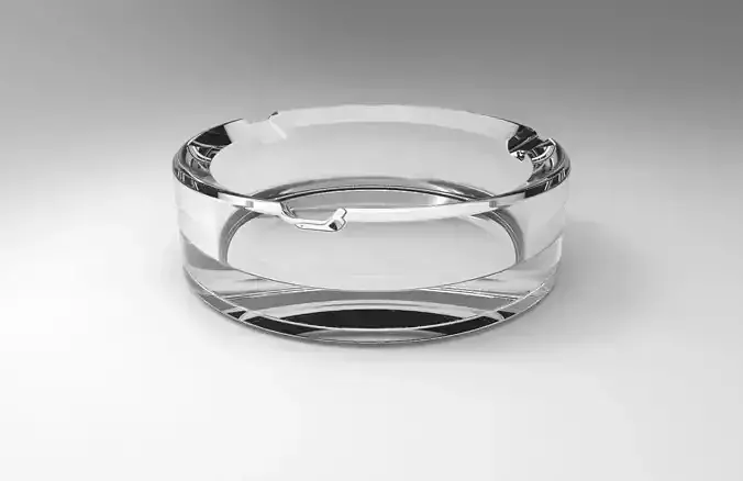 Ashtray clear