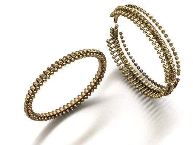 bracelet gold  3D print model