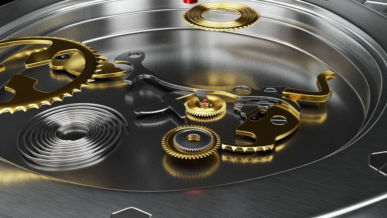 watch built up 3D model_5