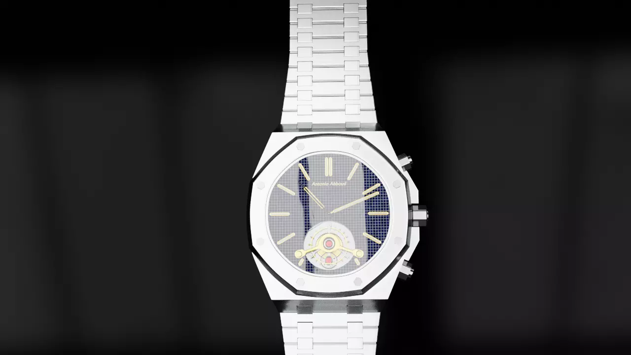 watch built up 3D model_0