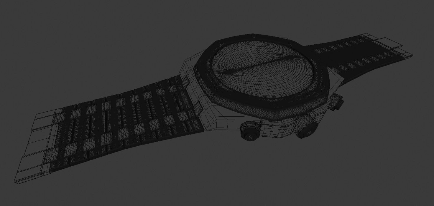 watch built up 3D model_12