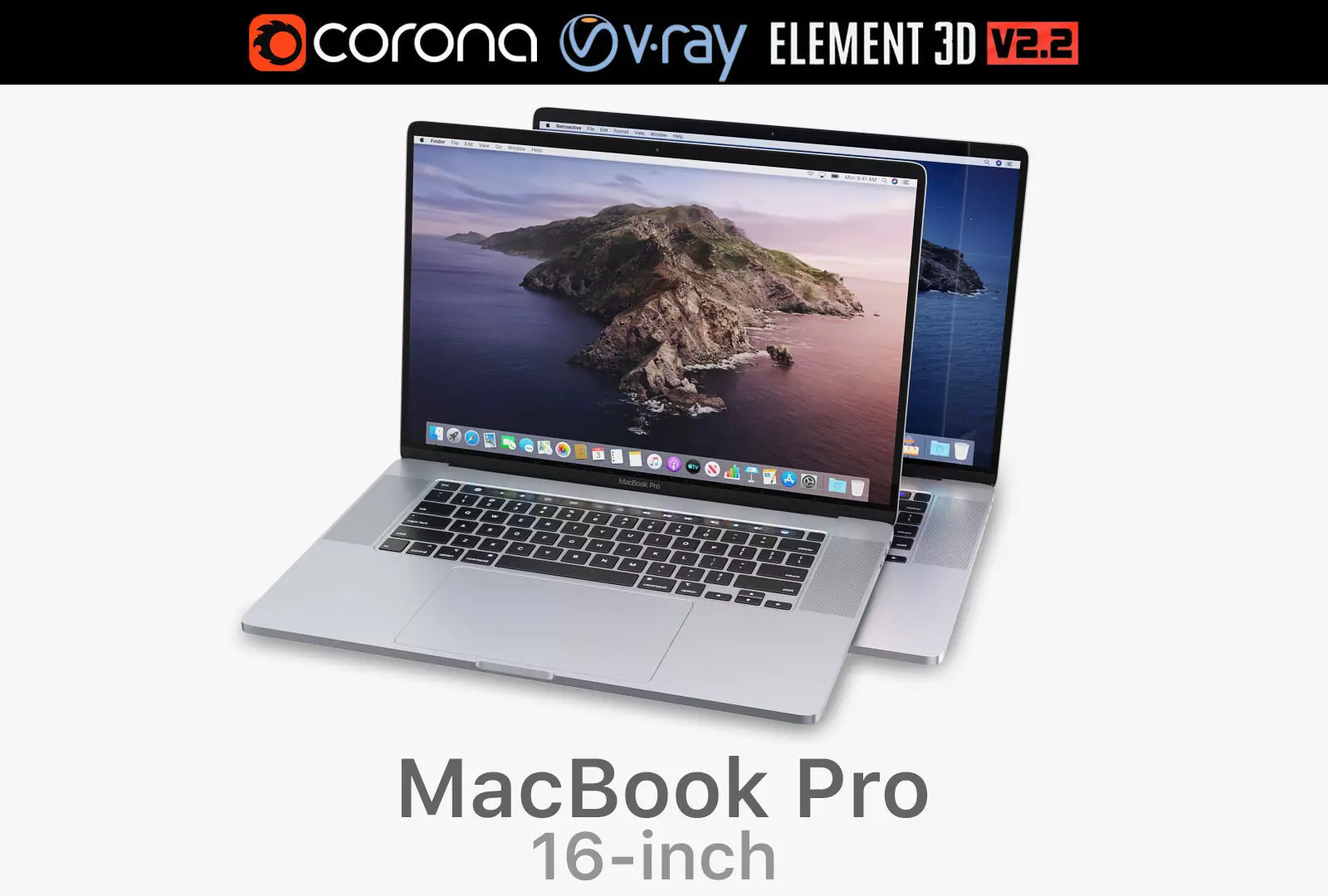 Apple MacBook Pro 16-inch 2019 3D model_0