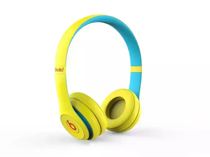Beats Blue - Yellow 3D model
