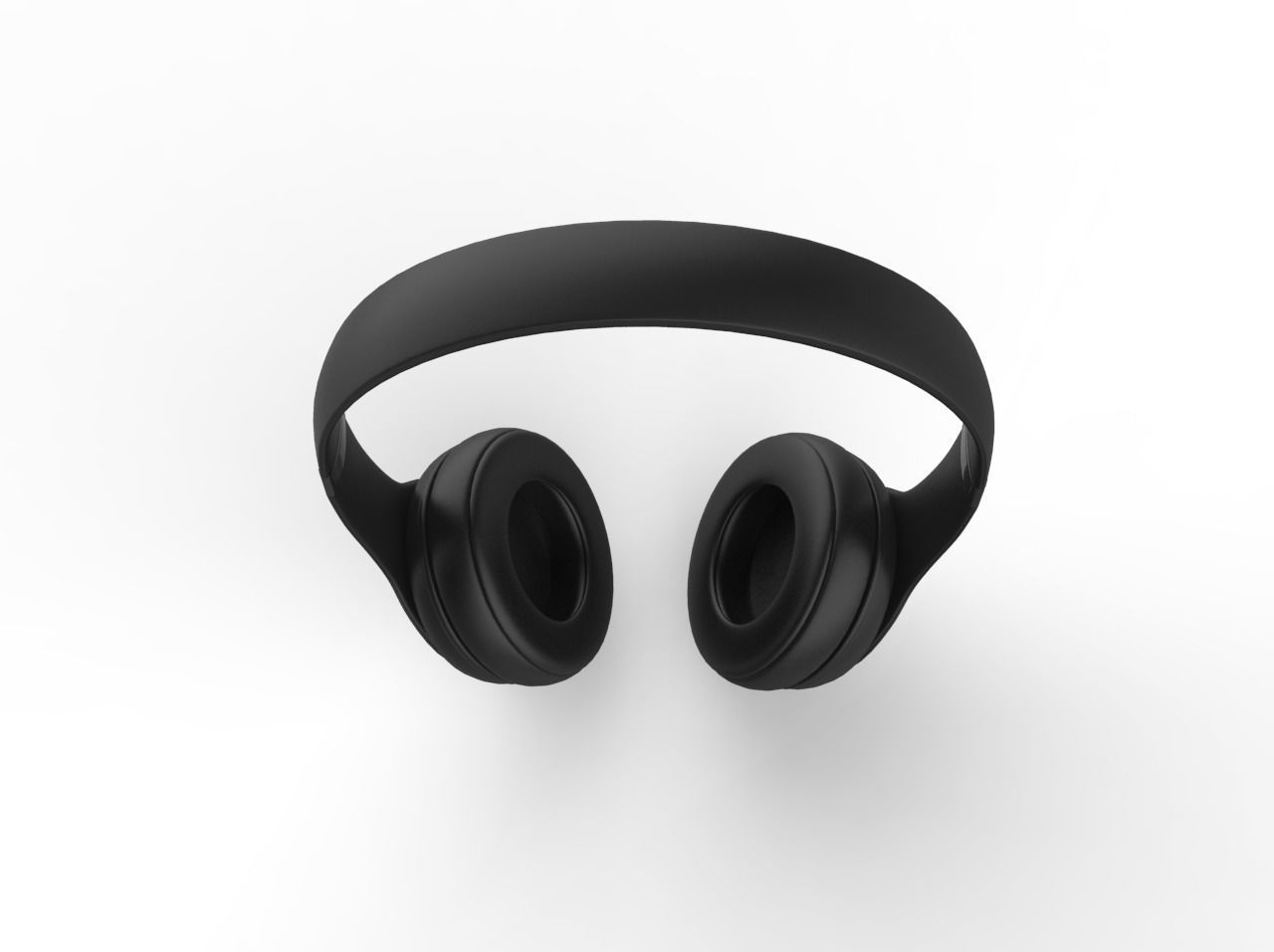 Beats Black 3D model_3