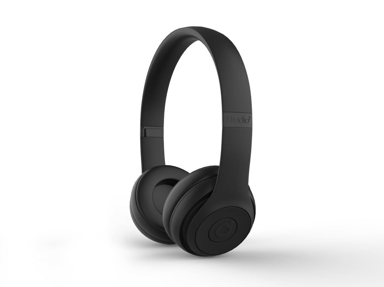 Beats Black 3D model_1