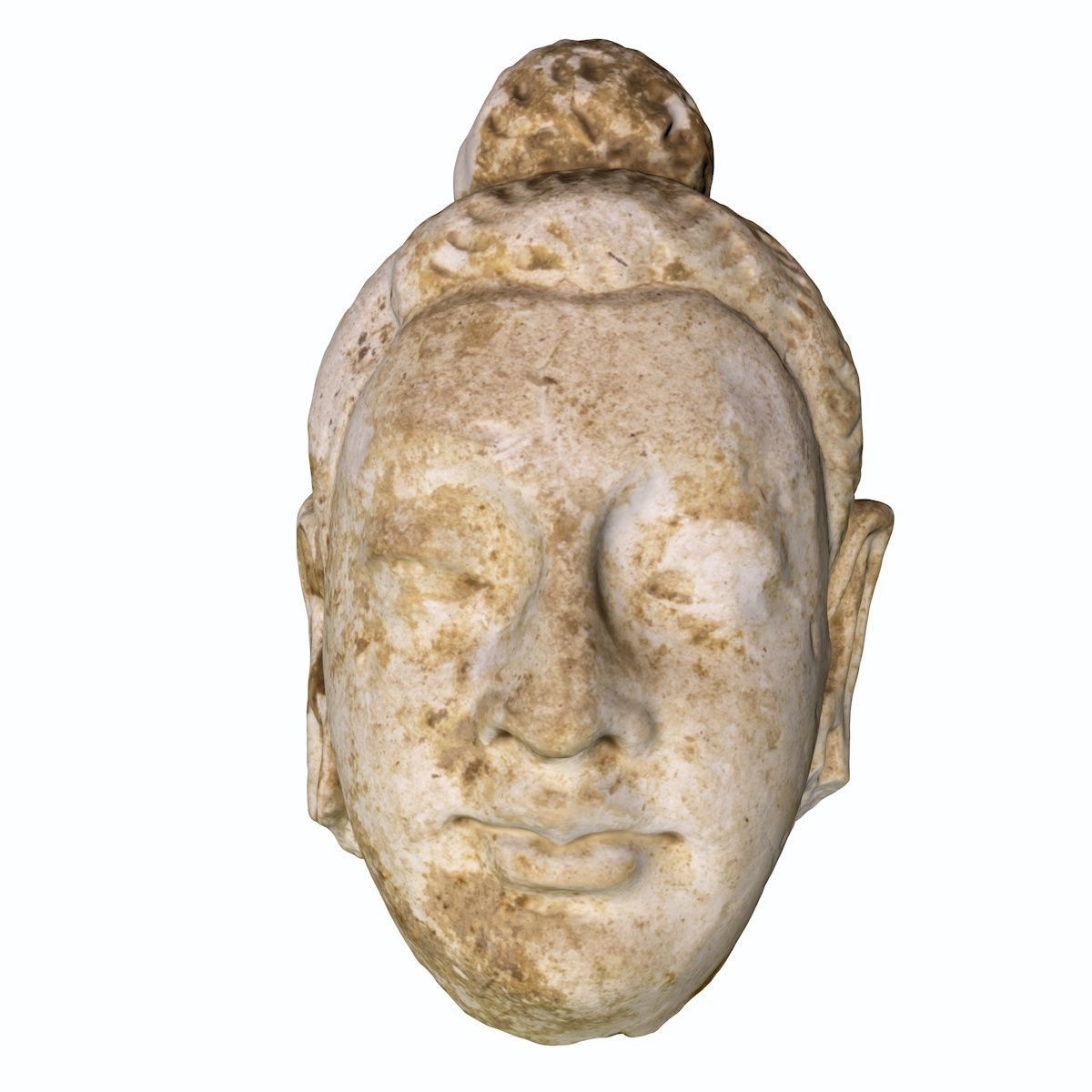 The Lost Head of the Enlightened One -  A Tale of Ayutthaya Low-poly 3D model_6