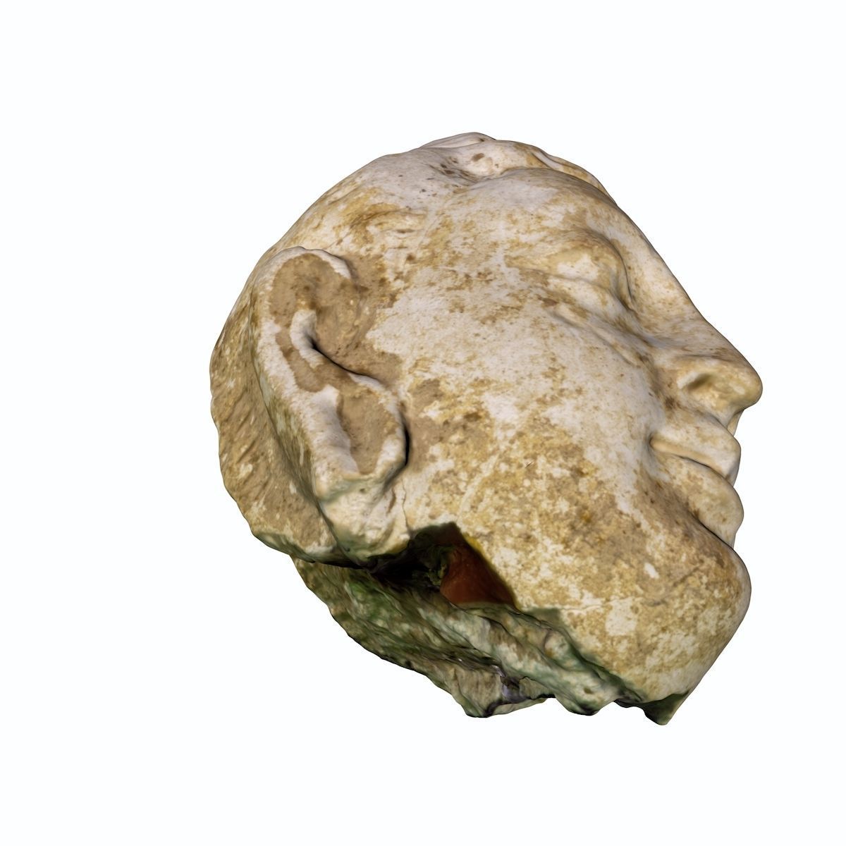 The Lost Head of the Enlightened One -  A Tale of Ayutthaya Low-poly 3D model_3